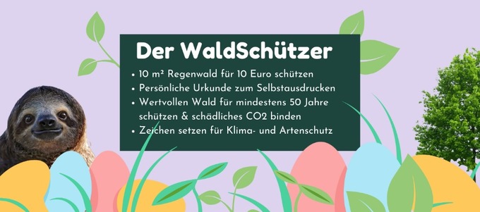 Das grüne Last-Minute Geschenk zu Ostern: Der Waldschützer